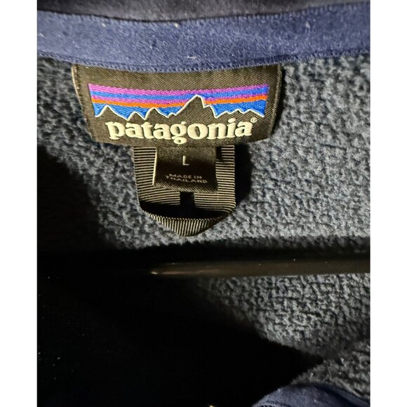 Patagonia Better Sweater Jacket Full Zip Blue Womens L STY 25542 - Picture 3 of 7